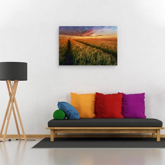 Tablou Canvas - Undeva La Apus, Marime: 40 x 60 cm - 2- Roveli