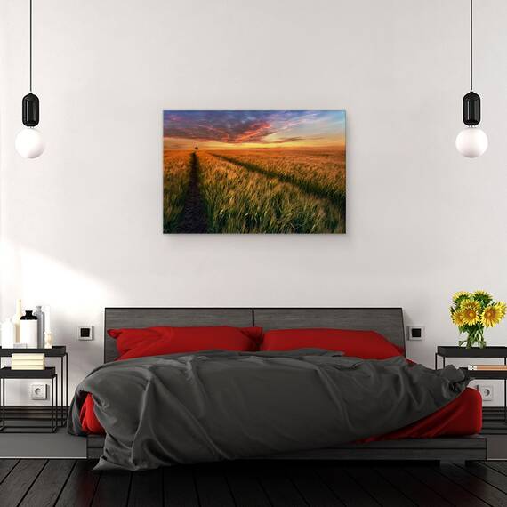 Tablou Canvas - Undeva La Apus, Marime: 40 x 60 cm - 3- Roveli