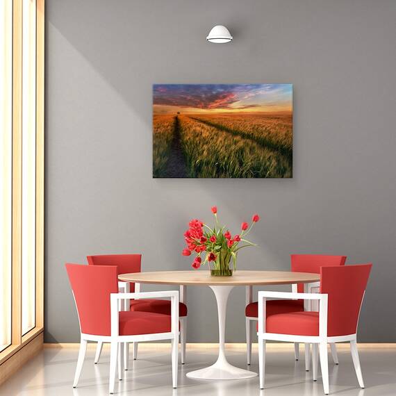 Tablou Canvas - Undeva La Apus, Marime: 40 x 60 cm - 4- Roveli