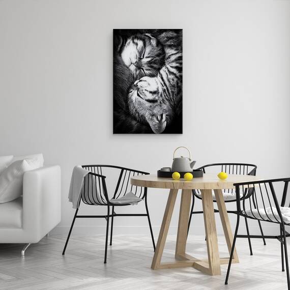 Tablou Canvas - Yin Si Yang, Marime: 40 x 60 cm - 4- Roveli