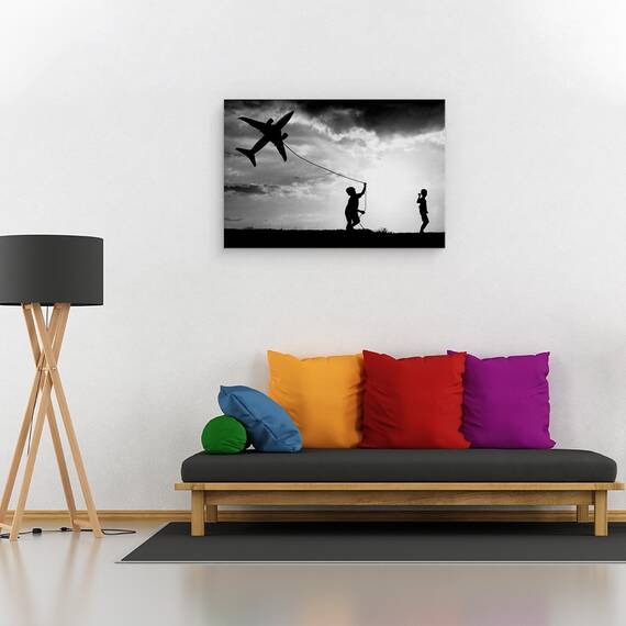 Tablou Canvas - Zboara, Avionul Meu, Marime: 40 x 60 cm - 2- Roveli