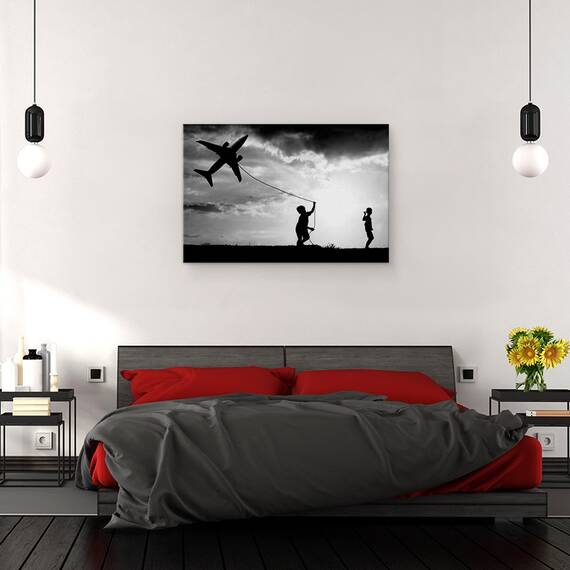 Tablou Canvas - Zboara, Avionul Meu, Marime: 40 x 60 cm - 3- Roveli