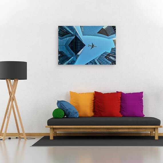 Tablou Canvas - Zburand Peste, Marime: 40 x 60 cm - 2- Roveli