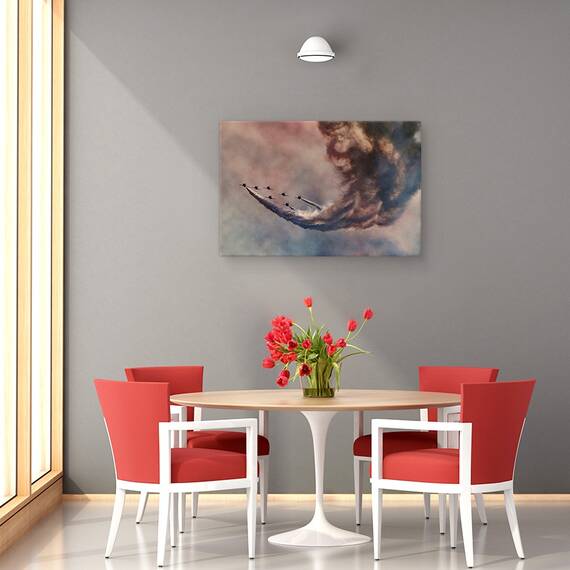 Tablou Canvas - Arde-L, Marime: 80 x 120 cm - 4- Roveli