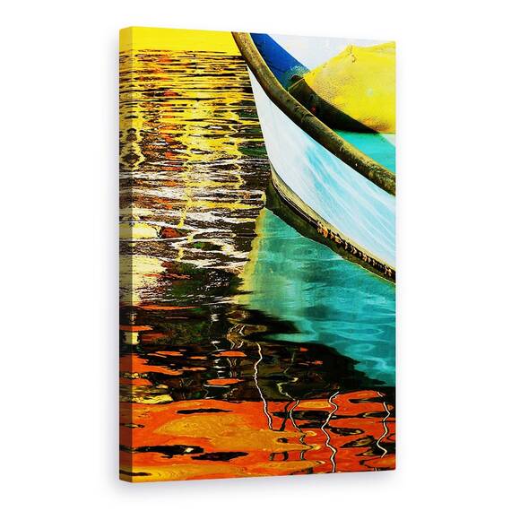 Tablou Canvas - Barca, Marime: 40 x 60 cm - - Roveli
