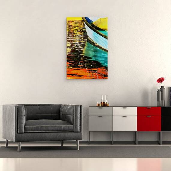 Tablou Canvas - Barca, Marime: 40 x 60 cm - 2- Roveli