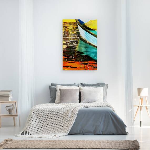 Tablou Canvas - Barca, Marime: 40 x 60 cm - 3- Roveli