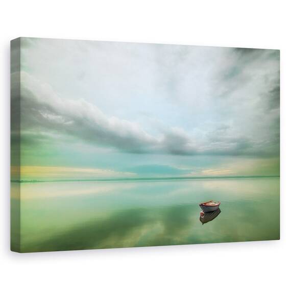 Tablou Canvas - Barca, Marime: 40 x 60 cm - - Roveli