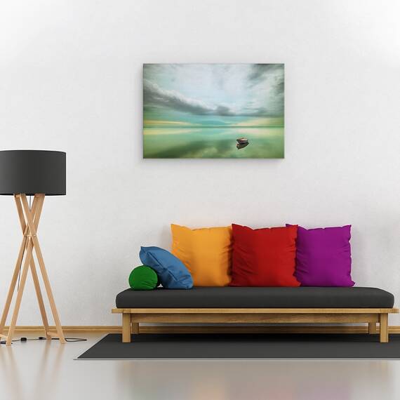 Tablou Canvas - Barca, Marime: 40 x 60 cm - 2- Roveli