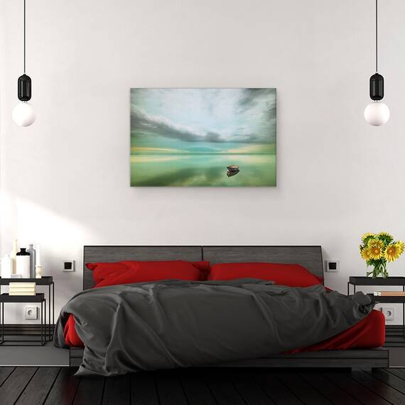 Tablou Canvas - Barca, Marime: 40 x 60 cm - 3- Roveli