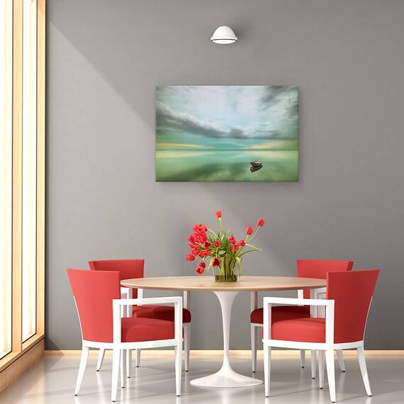 Tablou Canvas - Barca, Marime: 40 x 60 cm - 4- Roveli