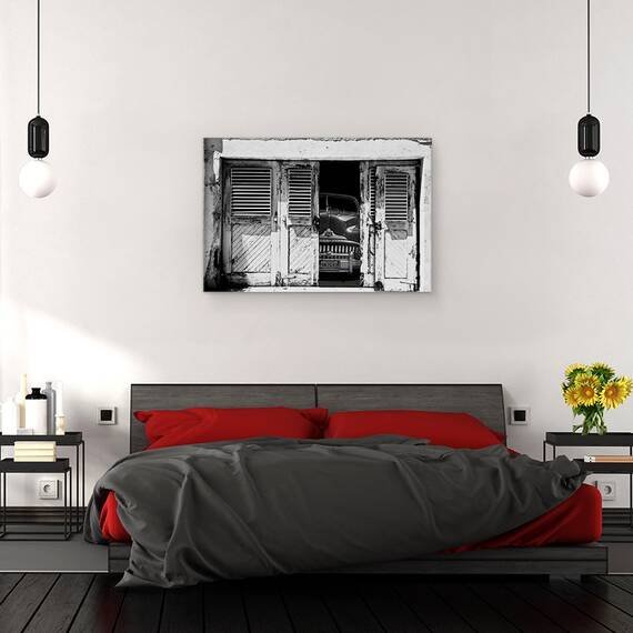 Tablou Canvas - Buick Vintage, Marime: 80 x 120 cm - 3- Roveli