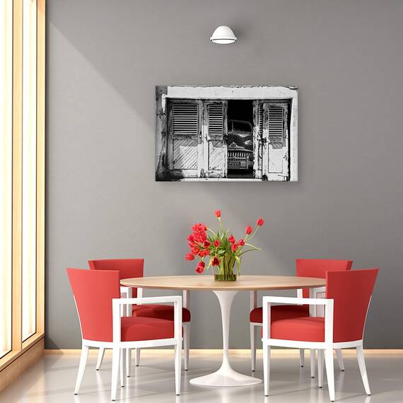 Tablou Canvas - Buick Vintage, Marime: 80 x 120 cm - 4- Roveli