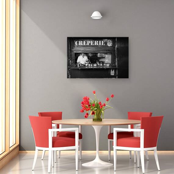Tablou Canvas - Clatitarie Montmartre, Marime: 80 x 120 cm - 4- Roveli