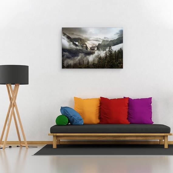 Tablou Canvas - Dimineata In Vale, Marime: 80 x 120 cm - 4- Roveli