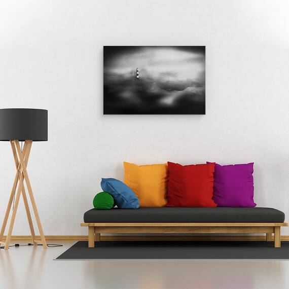 Tablou Canvas - Far, Marime: 80 x 120 cm - 2- Roveli