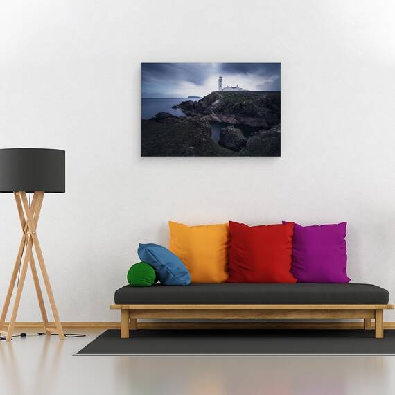 Tablou Canvas - Farul Din Fanad, Marime: 80 x 120 cm - 2- Roveli