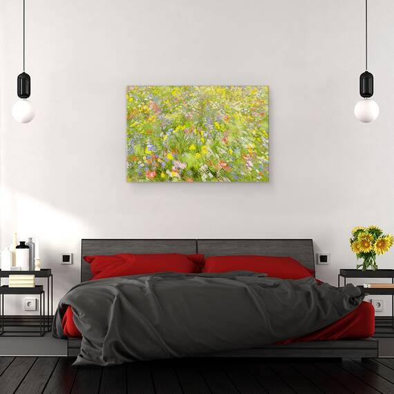 Tablou Canvas - Flori De Camp De Vara, Marime: 80 x 120 cm - 3- Roveli