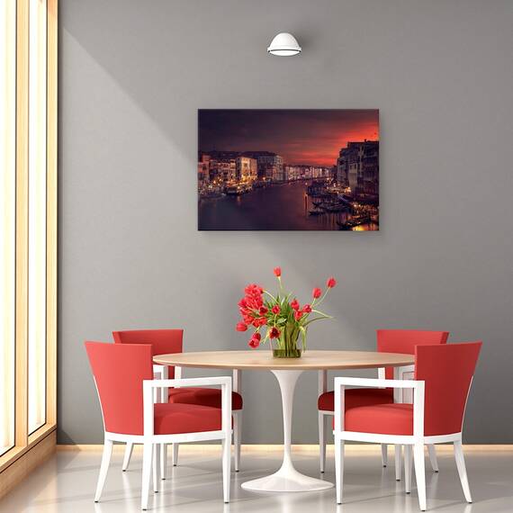 Tablou Canvas - Gran Canal, Marime: 80 x 120 cm - 4- Roveli