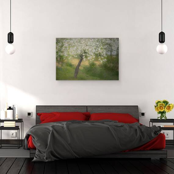 Tablou Canvas - In Gradina, Marime: 80 x 120 cm - 3- Roveli