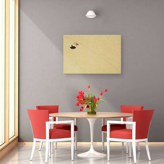Tablou Canvas - Lasa-Ma In Pace, Marime: 40 x 60 cm - 2- Roveli