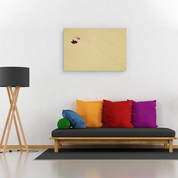 Tablou Canvas - Lasa-Ma In Pace, Marime: 40 x 60 cm - 3- Roveli