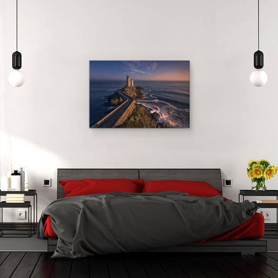 Tablou Canvas - Le Petit-Minou, Marime: 80 x 120 cm - 3- Roveli