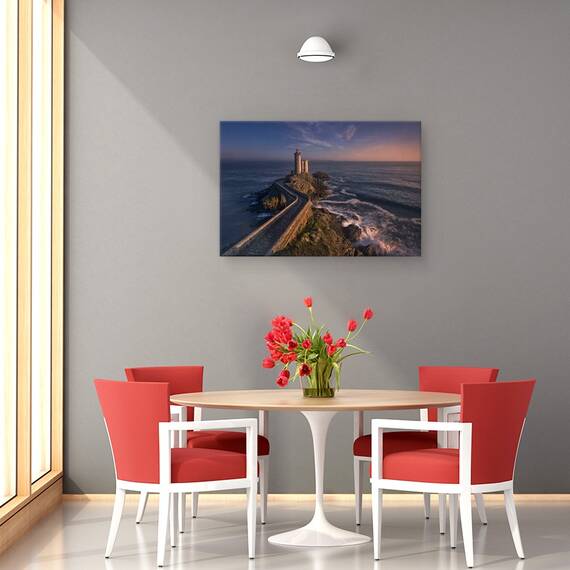 Tablou Canvas - Le Petit-Minou, Marime: 80 x 120 cm - 4- Roveli