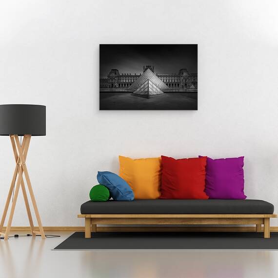Tablou Canvas - Luvru, Marime: 80 x 120 cm - 2- Roveli