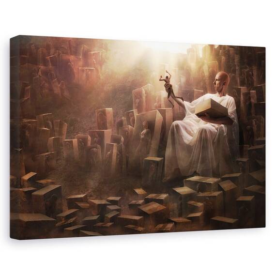 Tablou Canvas - Marele Covfefe, Marime: 80 x 120 cm - - Roveli
