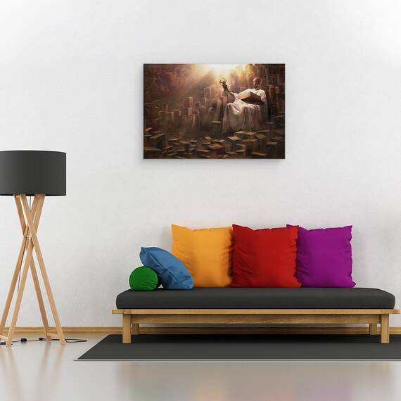 Tablou Canvas - Marele Covfefe, Marime: 80 x 120 cm - 2- Roveli