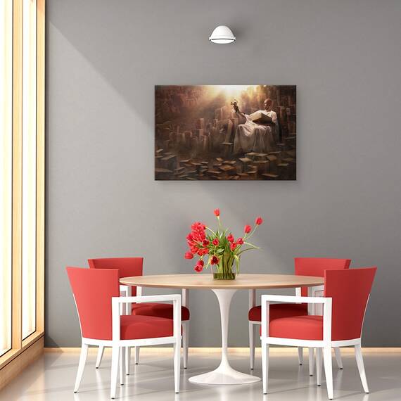 Tablou Canvas - Marele Covfefe, Marime: 80 x 120 cm - 4- Roveli