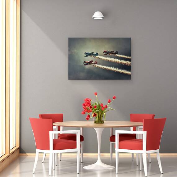 Tablou Canvas - Masinile Alea Zburatoare, Marime: 80 x 120 cm - 4- Roveli