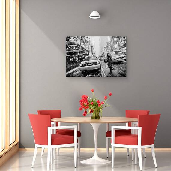 Tablou Canvas - New York In Furtuna, Marime: 80 x 120 cm - 4- Roveli