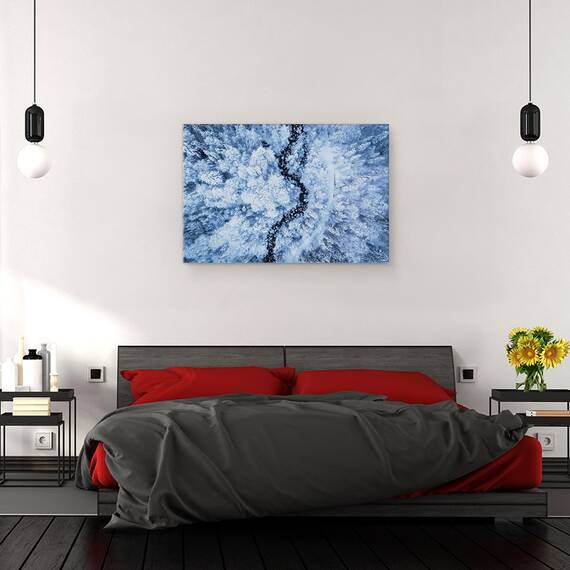 Tablou Canvas - O Frumusete Rece, Marime: 80 x 120 cm - 3- Roveli