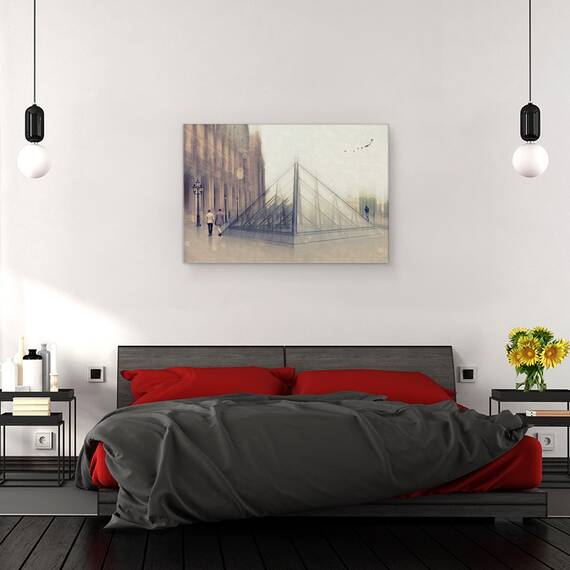 Tablou Canvas - Parisul Se Trezeste, Marime: 80 x 120 cm - 3- Roveli