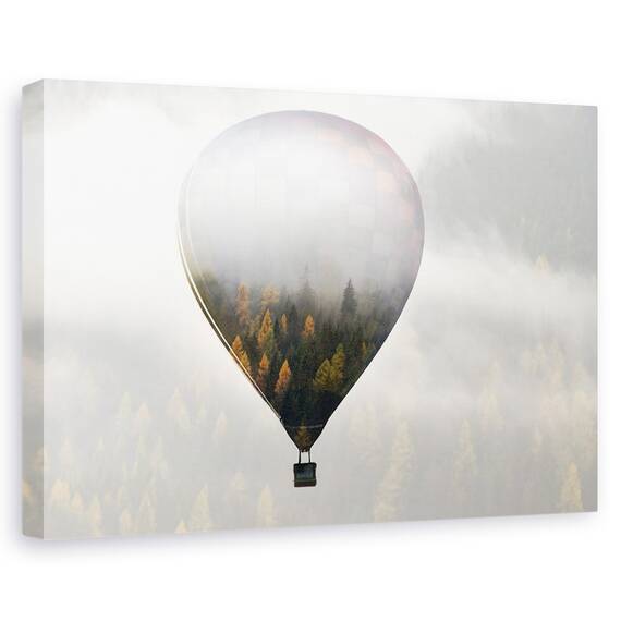 Tablou Canvas - Pierde-Te In Lume, Marime: 80 x 120 cm - - Roveli