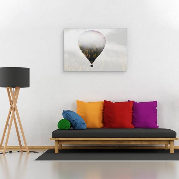 Tablou Canvas - Pierde-Te In Lume, Marime: 80 x 120 cm - 2- Roveli