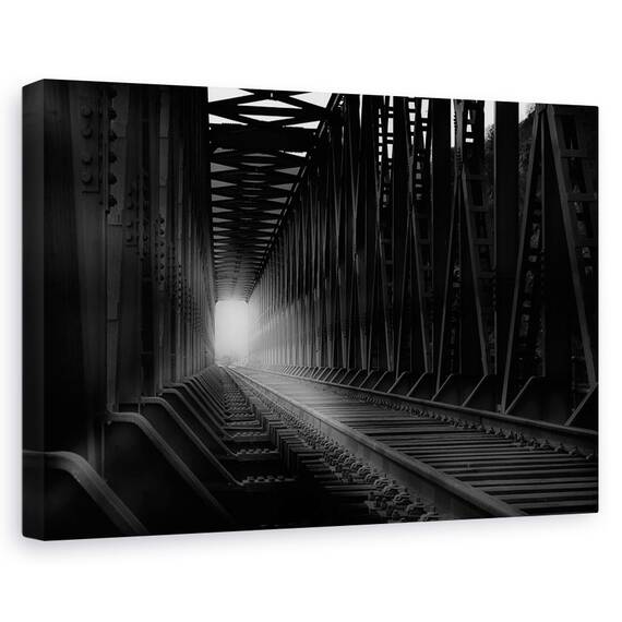 Tablou Canvas - Podul Gol, Marime: 80 x 120 cm - - Roveli
