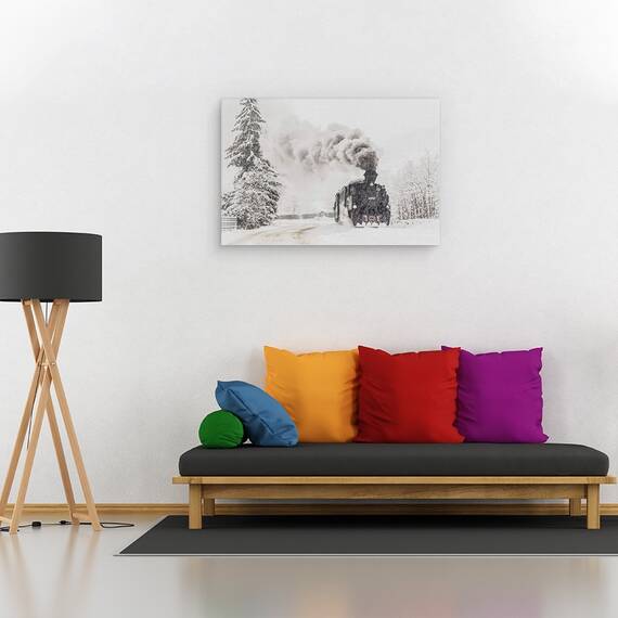 Tablou Canvas - Poveste De Iarna, Marime: 80 x 120 cm - 2- Roveli