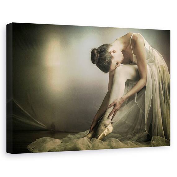 Tablou Canvas - Pregatirea Pentru Dans, Marime: 80 x 120 cm - - Roveli