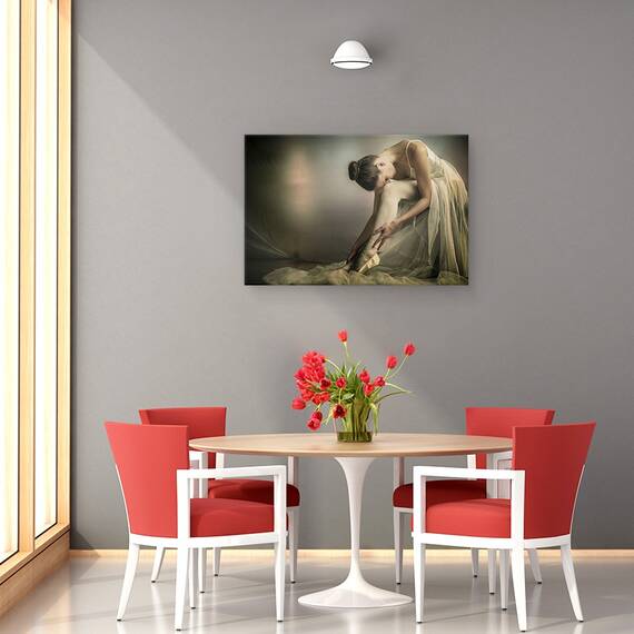 Tablou Canvas - Pregatirea Pentru Dans, Marime: 80 x 120 cm - 4- Roveli