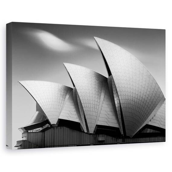 Tablou Canvas - Profilul Operei Din Sidney, Marime: 80 x 120 cm - - Roveli