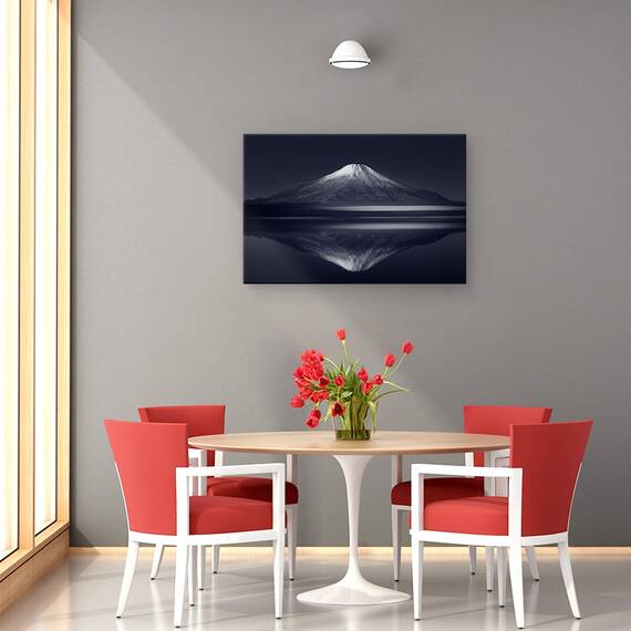 Tablou Canvas - Reflectie Fuji, Marime: 80 x 120 cm - 4- Roveli