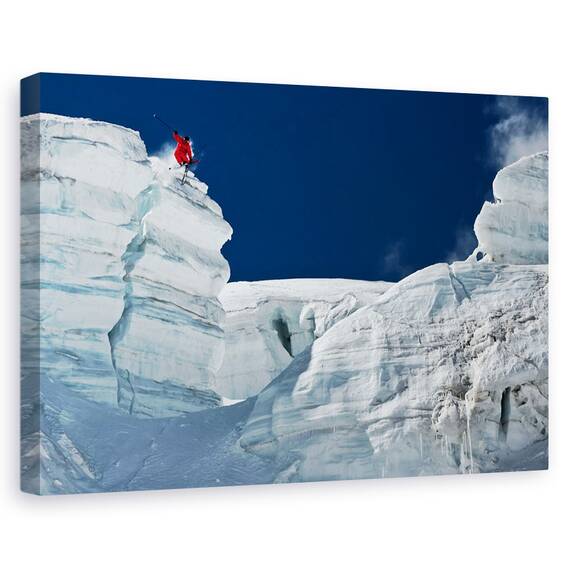 Tablou Canvas - Sarituri De Pe Stanca, Marime: 40 x 60 cm - - Roveli