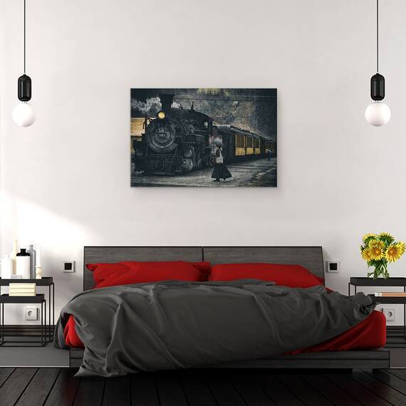 Tablou Canvas - Sfarsitul Liniei, Marime: 80 x 120 cm - 3- Roveli