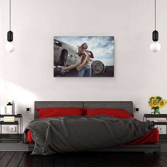 Tablou Canvas - Stare De Spirit Vantoasa, Marime: 80 x 120 cm - 3- Roveli