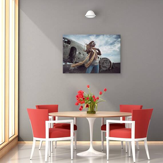 Tablou Canvas - Stare De Spirit Vantoasa, Marime: 80 x 120 cm - 4- Roveli