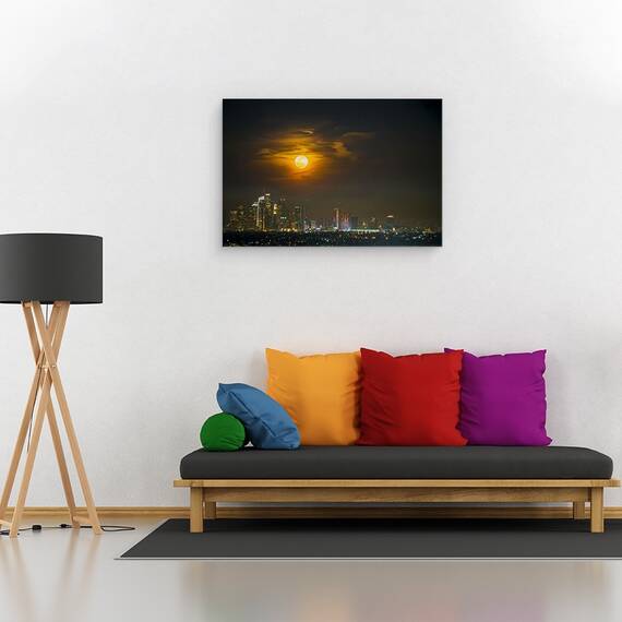 Tablou Canvas - Super Luna, Marime: 80 x 120 cm - 2- Roveli