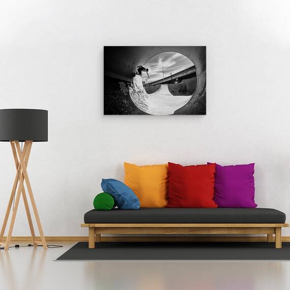 Tablou Canvas - Teava Completa, Marime: 80 x 120 cm - 2- Roveli